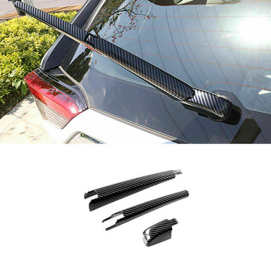 Carbon Fiber Rear Window Rain Wiper Cover Trim for Lexus NX 250 350 450h 2022-24
