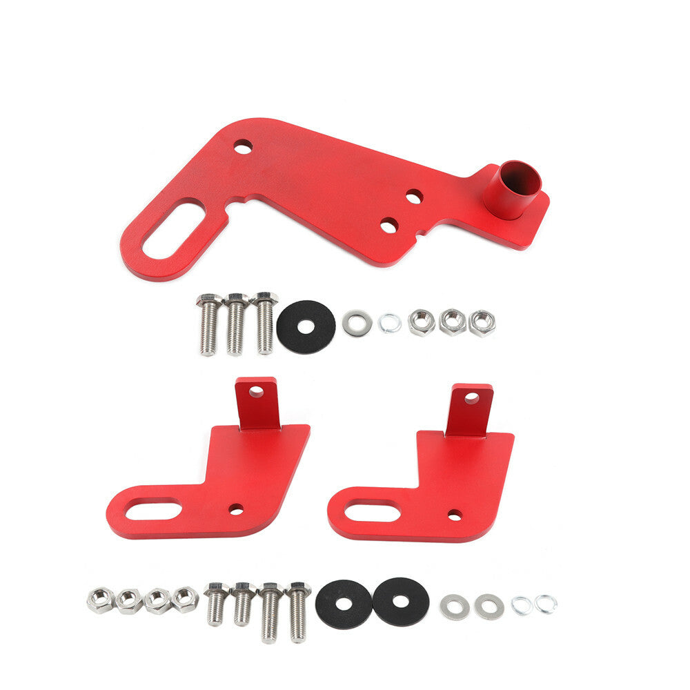 3¡ÁRed Iron Front Rear Car Bumper Trailer Towing Hook for Suzuki for Jimny 2019-2022