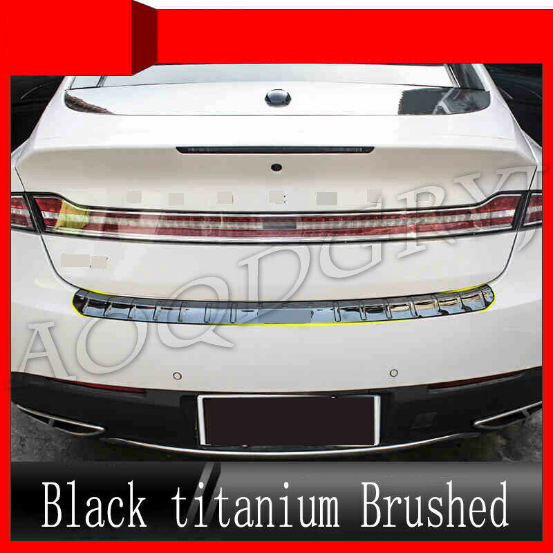 2P for Lincoln MKZ 2017-2020 Rear Bumper Guard Trunk Sill Plate Protector Cover