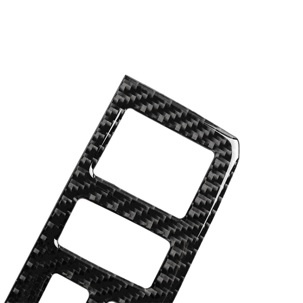 Carbon Fiber Center Console CD bottom Trim Cover for BMW 3 Series E46 1998-2005