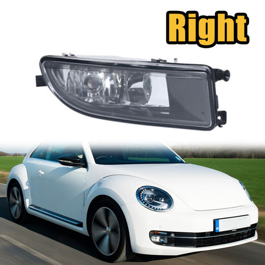Transparent Lens for Volkswagen Beetle Front Bumper Halogen Fog Lights (2012-2013-2016)