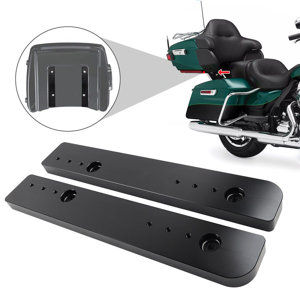 1-3 Adjust Rear Tour Pak Pack Relocator Mount Kit for Harley Touring Trikes 14+