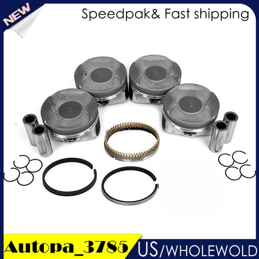 4pcs Engine Piston Ring Kit Set For 09-16 2.5L for Toyota for Camry Rav4 for Scion tC 2ARFE