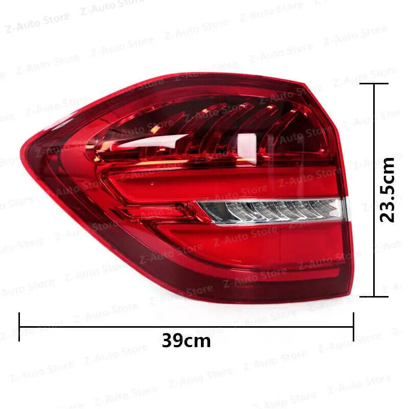 Right for Mercedes-Benz GLS CLASS X166 2016-2019 LED Rear Outer Tail Light