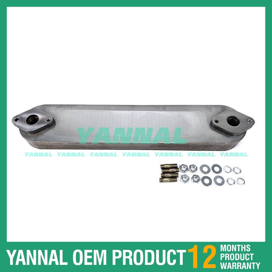 6WG1 Oil Cooler Core 8980481401 - Suitable for Isuzu diesel engine parts.