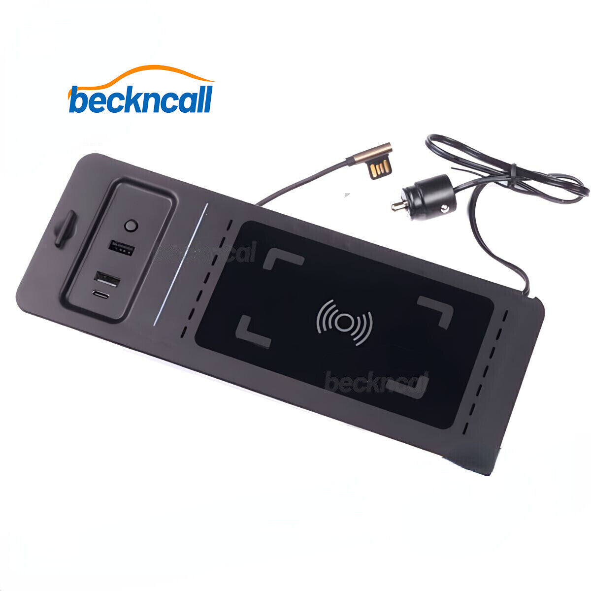 Car Wireless Phone Charger Fast Charging Mat Pad for FORD F150 2015-2020 Console