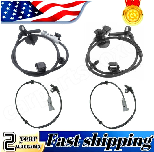 4-piece ABS wheel speed sensors, front left and right, for Chevrolet Trax 2015 - 2022