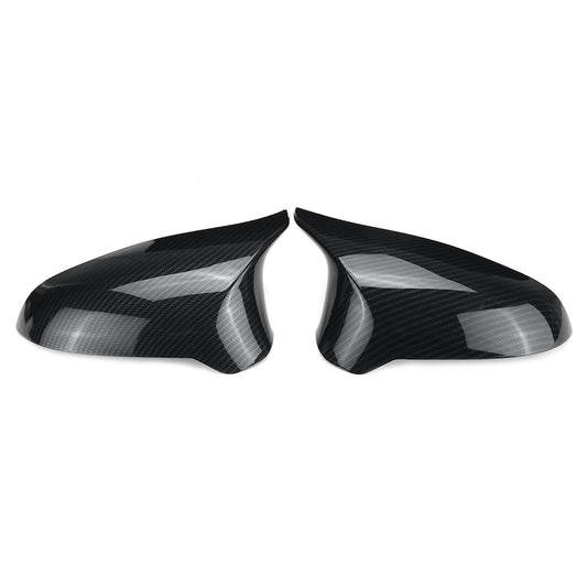 Two carbon fiber rearview mirror caps for 2015-2019 for BMW F80 M3 F82 M4
