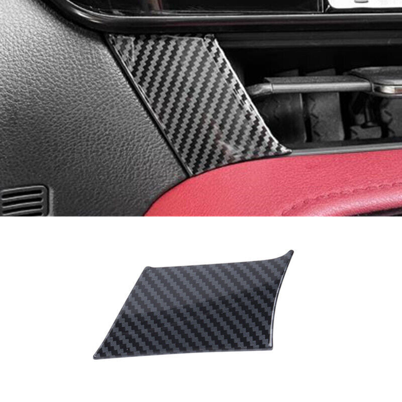 Carbon Fiber Center Air Vent Outlet Cover Trim for Lexus NX 250 350 450h 2022-23