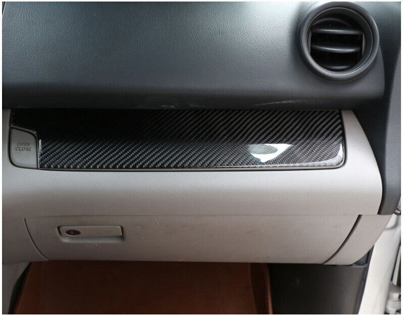 for Toyota RAV4 2006-2012 Real Carbon Fiber for Co -Pilot Dash Mat Strip Trim 1PCS