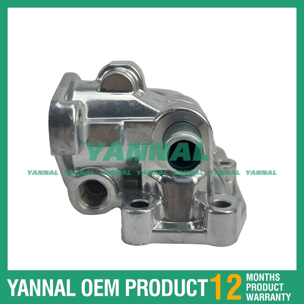 Thermostat housing is suitable for Isuzu 4JB1 Kobelco SK 60-III excavator engines.