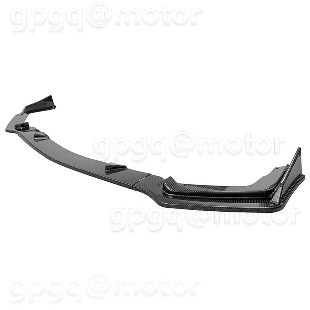 Carbon Fiber Front Bumper Lip Spoiler Splitter for Infiniti Q50 Sport 2014-2017
