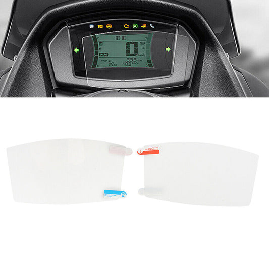 for YAMAHA NMAX 155 2020-2022 2x Clear Dashboard Screen Protector Film