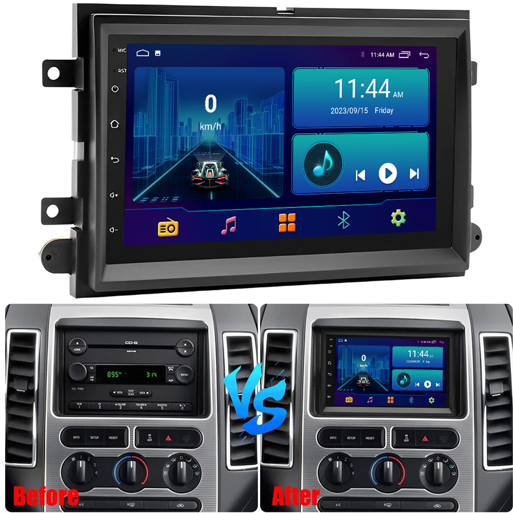 Android Carplay for Lincoln Milan 2006-2009 Car Stereo Radio GPS Navi Screen BT