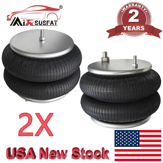  2PC FOR FIRESTONE W01-358-7344 AIR SUSPENSION SPRING RIDE BAGS ASSEMBLY