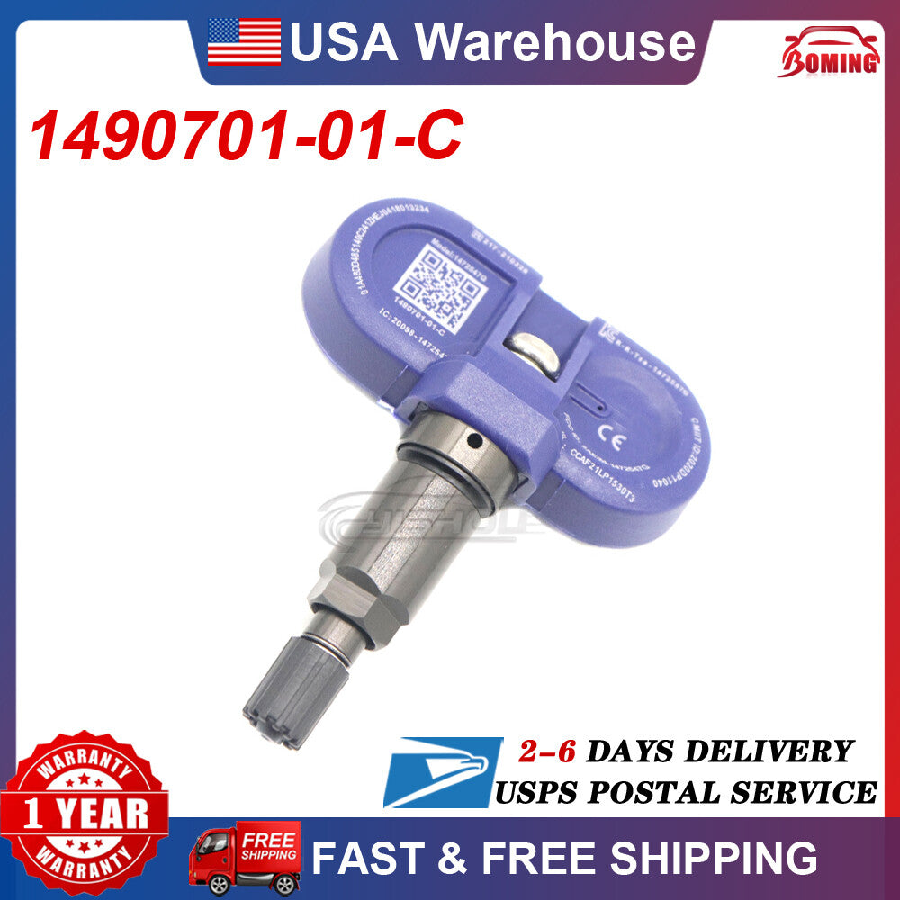 new 1490701-01-B TPMS tire pressure sensor suitable for Tesla Model 3, Y, S, X (2020-2022)