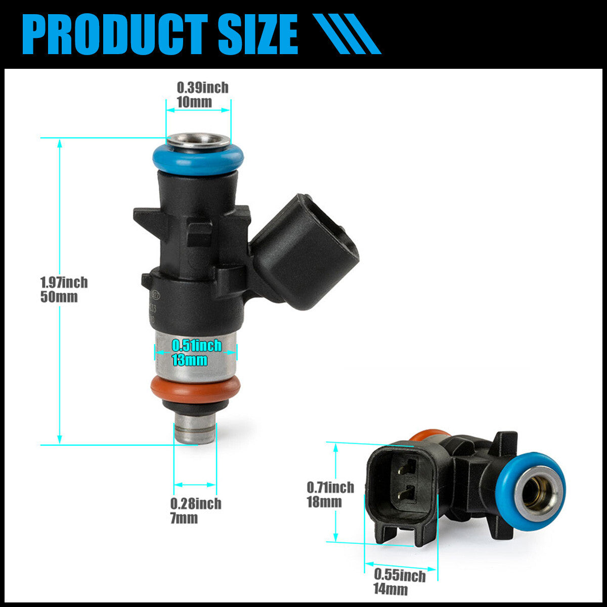 NEW for Jeep for Chrysler for Dodge Injector Set of 6PCS 3.6L 0280158233 5184085AD