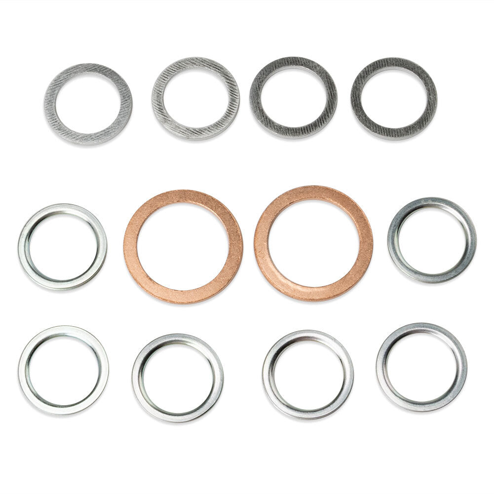 12Pcs Transfer  Differential Gasket Kit for Lexus GS450h GX460 IS F 90430-24003
