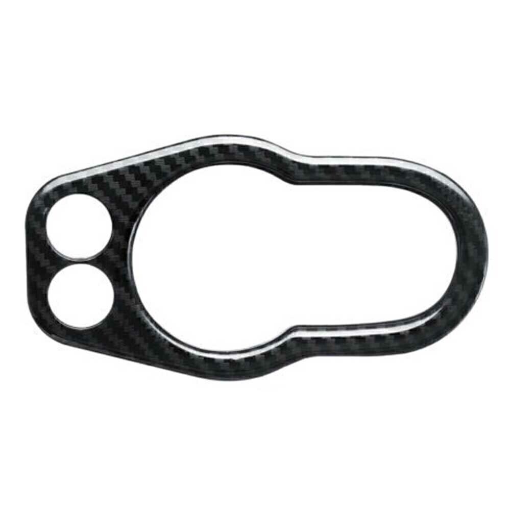Inner Headlight Switch Cover Trim for BMW for MINI Cooper F55 F56 Carbon Fiber Style