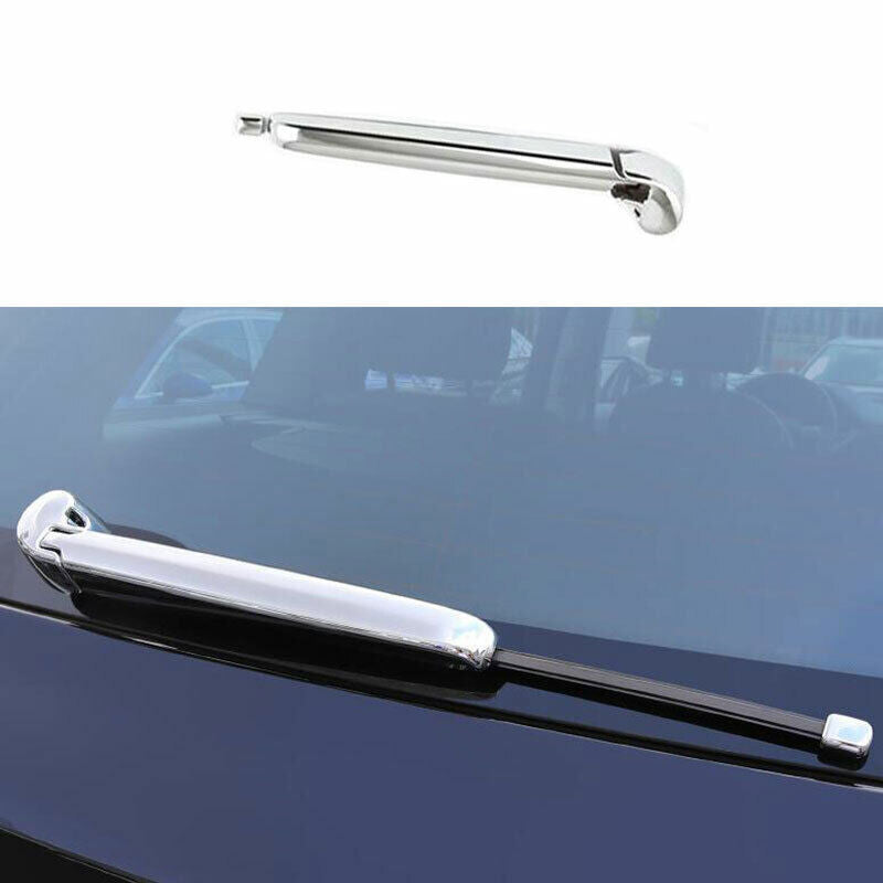 Fit for Audi Q7 2016-2019 ABS Chrome Rear Window Rain Snow Wiper Molding Trim
