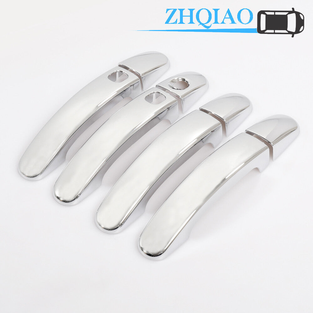 4Pcs Chrome Door Handle Cover for Smart Fits for Ford Focus Escape Kuga Ranger 2012-2017