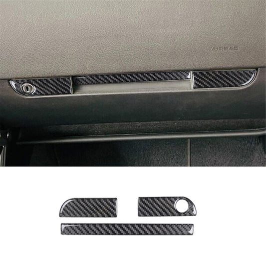 Carbon Fiber Interior for Co -pilot Storage Panel Trim Cover for Audi TT 8N 2001-2006