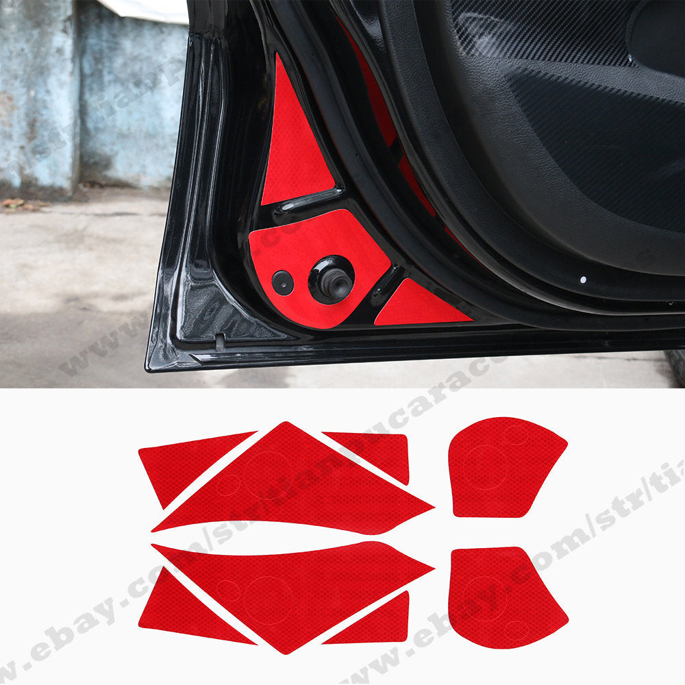 Car Door Reflective Stickers Tape Night Warning Vinyl for Jeep Grand Cherokee