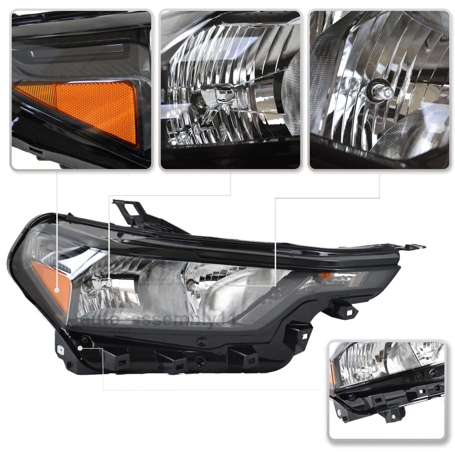 Halogen headlights for right passenger side in 2023, 2024, and 2025 for Chevrolet Colorado (model number 85045267)