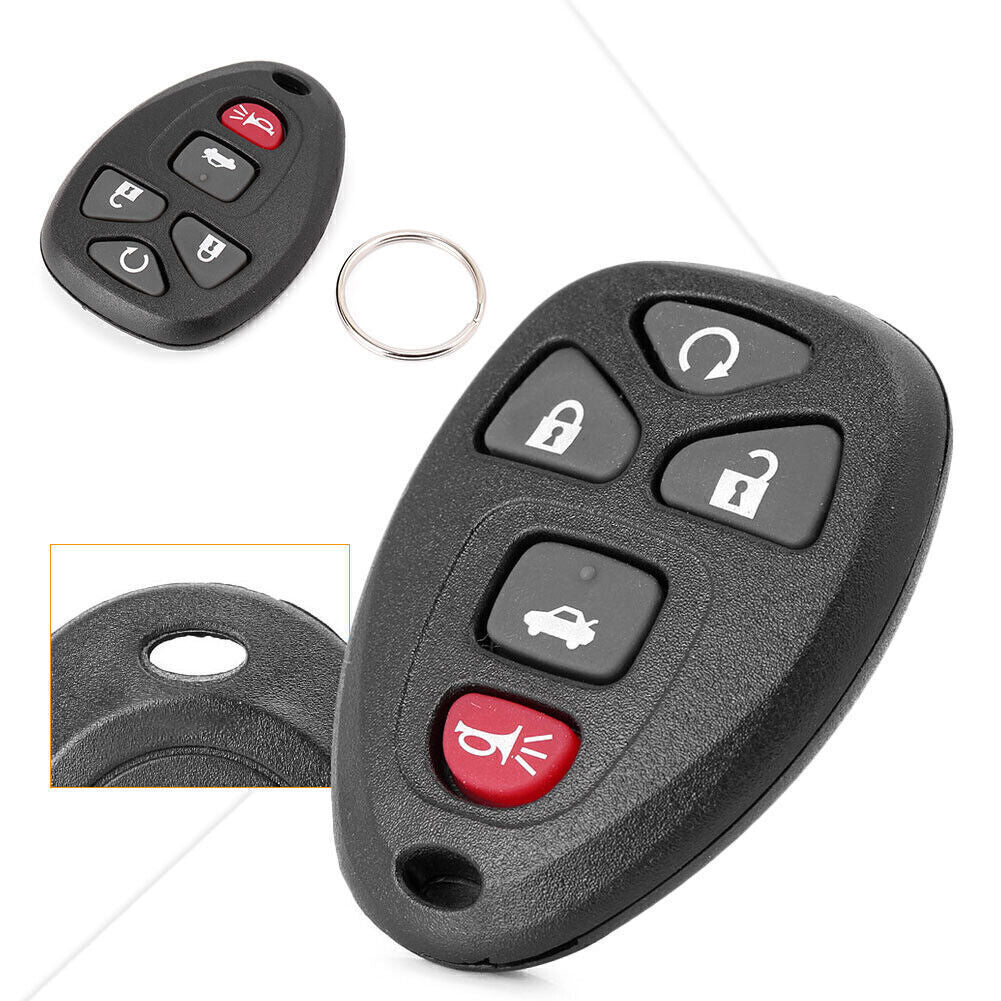 Remote Key Fob Case Shell 5 Buttons for Chevrolet Malibu for Pontiac G6 KOBGT04A Car