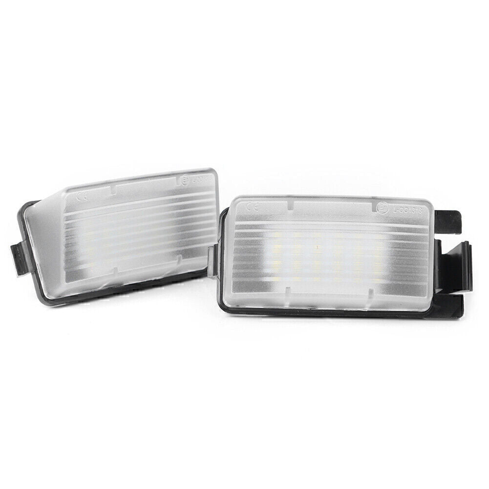 for Nissan 350Z 370Z GT-R for Infiniti G35 G37 White LED Rear License Plate Light