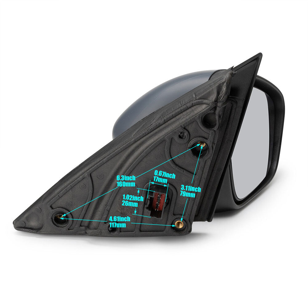 LJ6Z-17683-DA RIGHT SIDE MIRROR WITH RH PASSENGER SIDE FOR 2020-2023 for FORD ESCAPE
