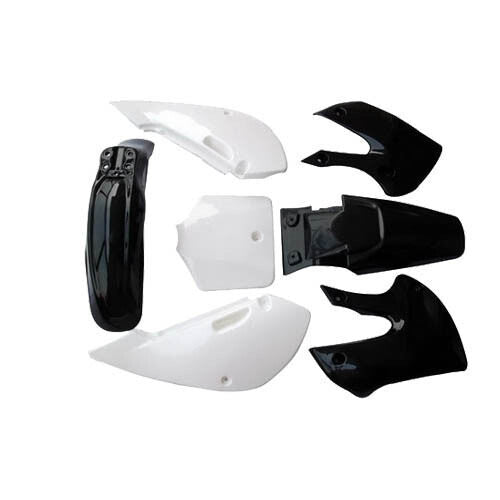 PLASTICS Mudguard Kit, for Seat Fuel Tank Cap for Kawasaki KX65, KLX110, DRZ110 Pit Bikes