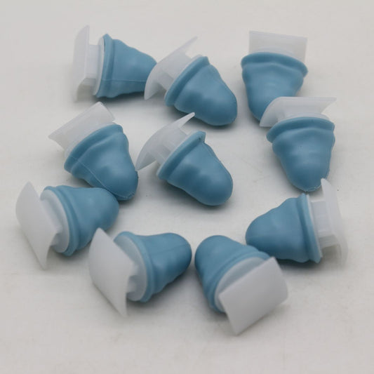 10Pcs Door Trim Clips with Blue Rubber Grommet for VW  for Audi Q3 Q5 8R0853909A