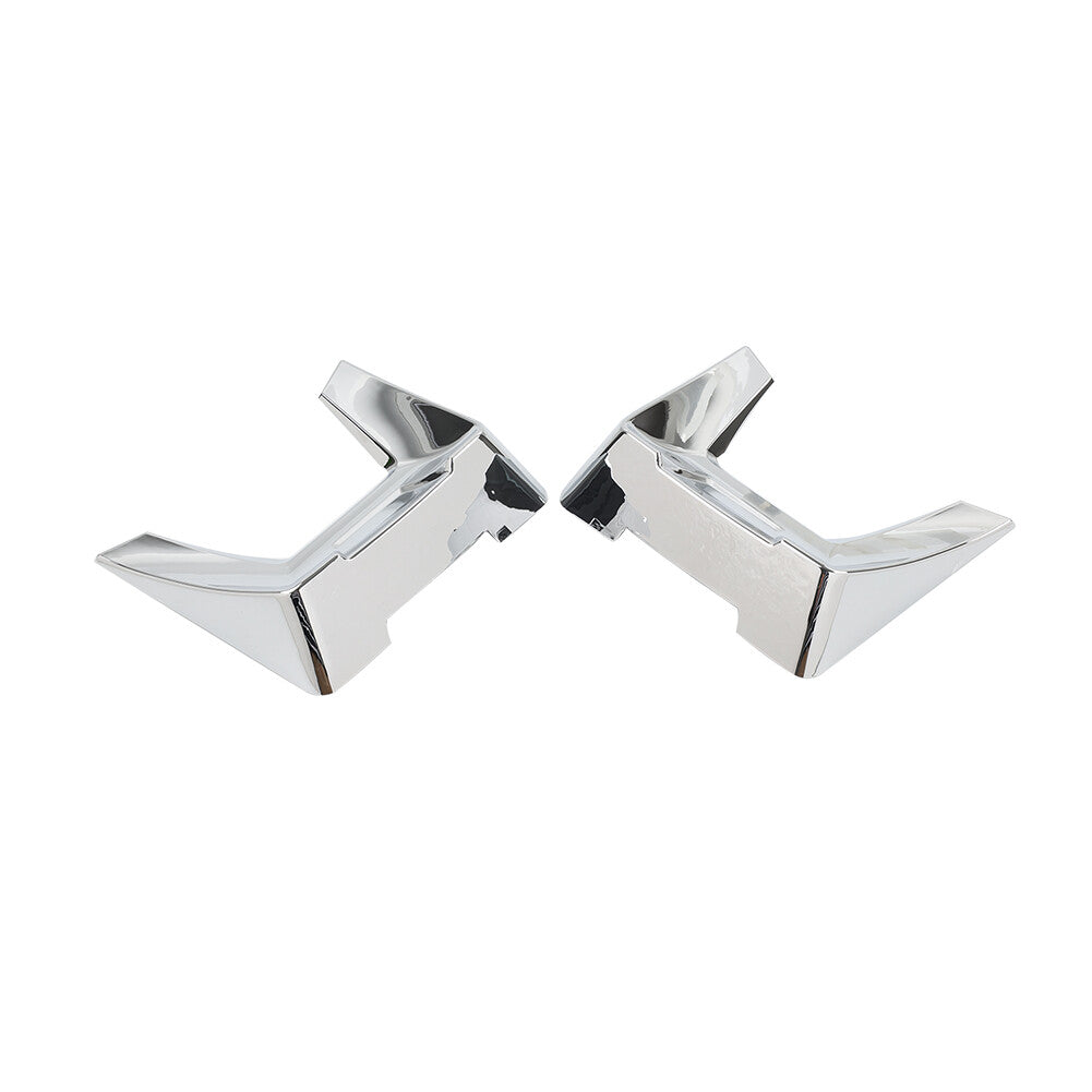 Chrome Speedform Saddlebag Lid Spoilers for Harley Road Glide Ultra Limited 14+