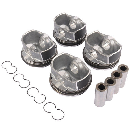 Set of 4 KS KolbenSchmidt PistonRing ¦µ84mm 11257640166 for BMW 328i X3 X4 2.0T