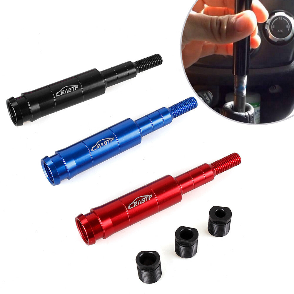 Black Shift Knob Extension for Gear Shifter Lever M101.5 Extender