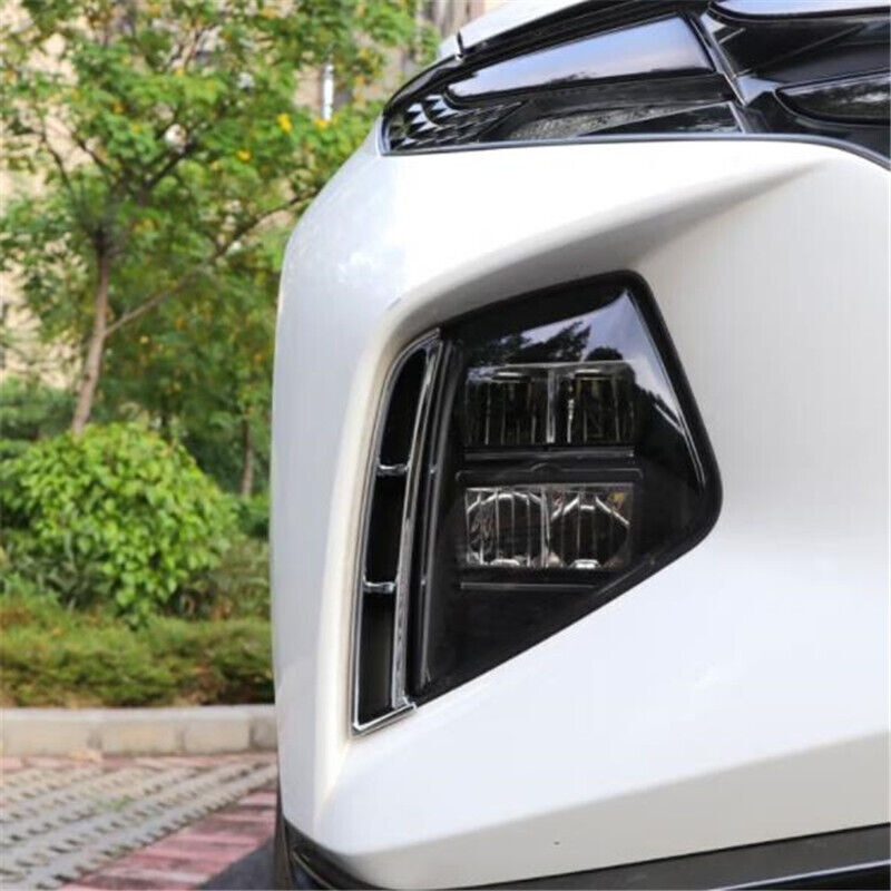 Chrome Front Fog Lamp Light Cover Trim for Hyundai for Tucson 2021 2022 2023 2PCS