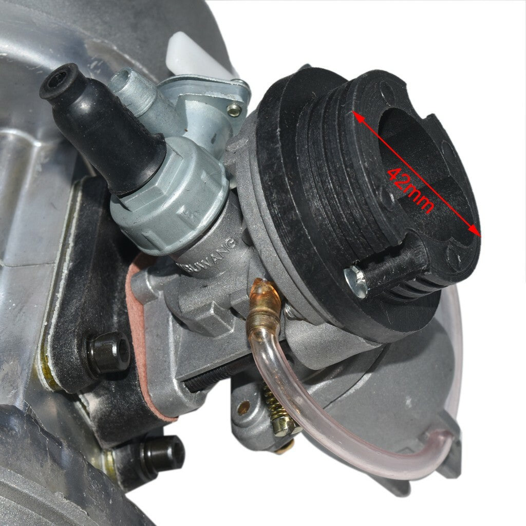 50cc 49cc 2-stroke engine motor and exhaust all-terrain vehicle pocket bicycle four-wheeled scooter shredder