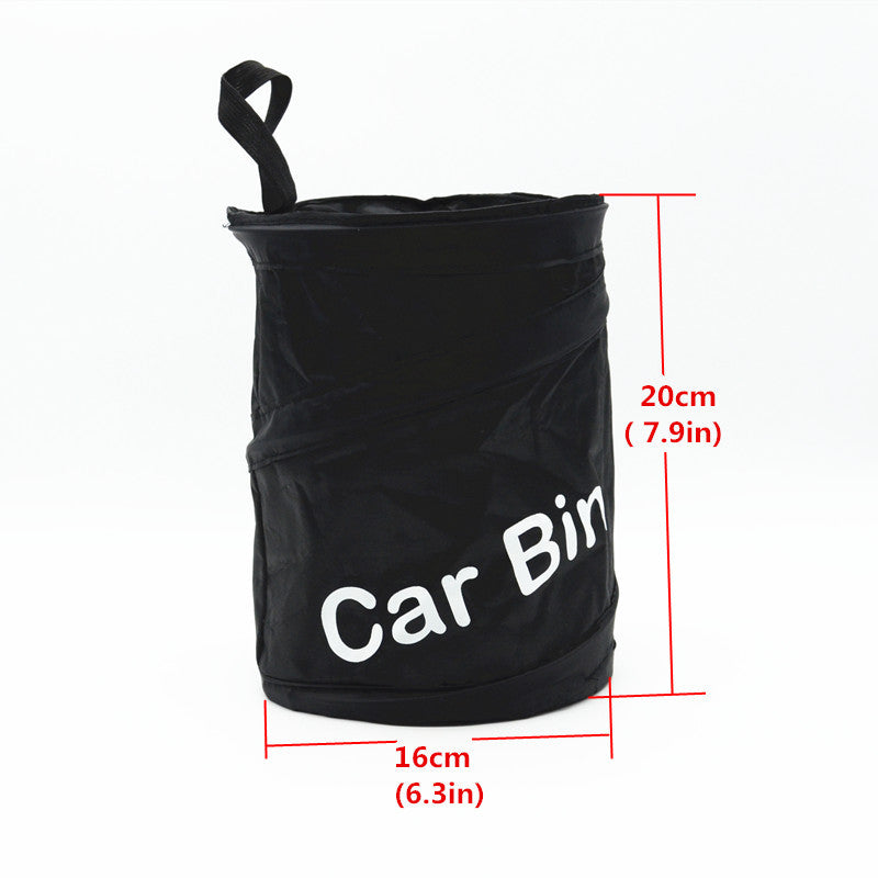 Car Wastebasket Trash Can Litter Container Pop Garbage Bin Storage Bag