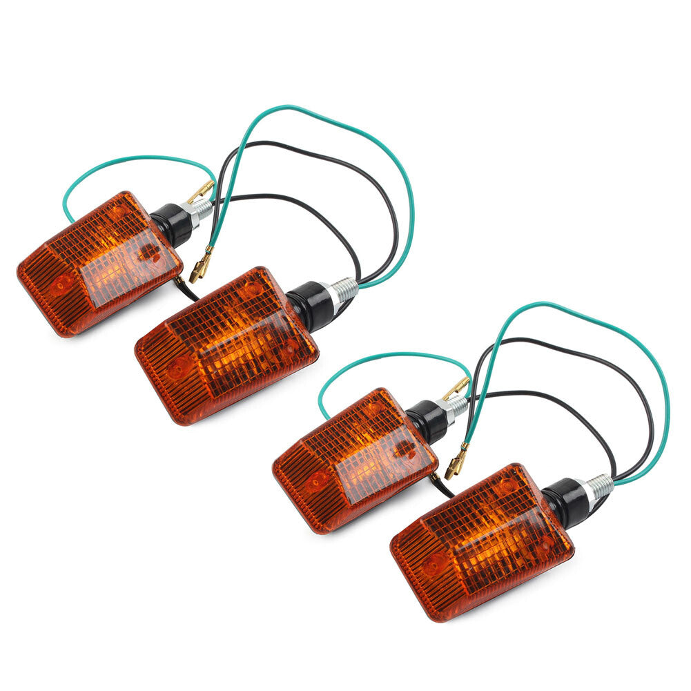 Turn Signals Lights Lampen Bernstein Universal f¨¹r for Honda Nighthawk 250 650 750