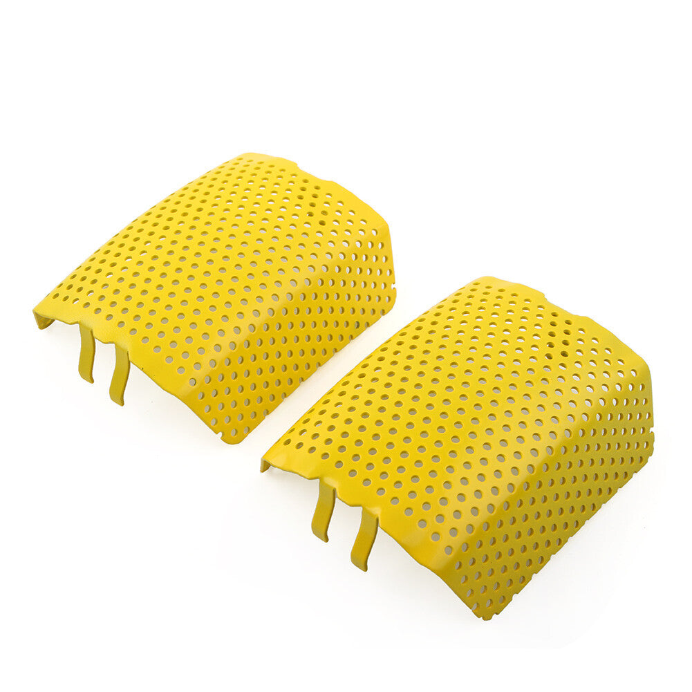 Steel Front Caliper Screen Inserts for Harley V-Rod  Touring 2006-2019 Yellow