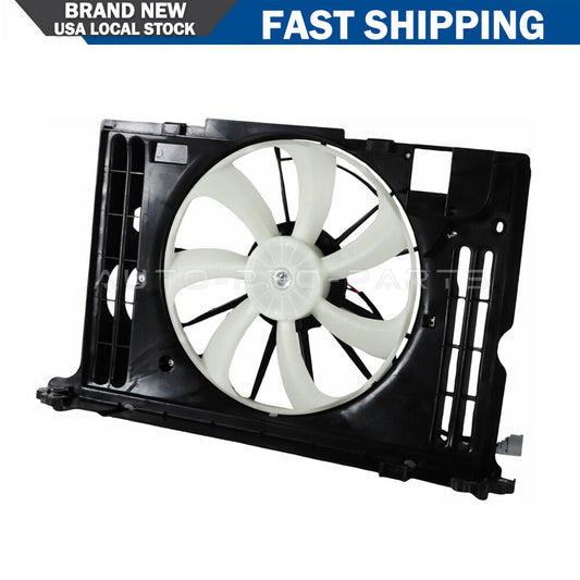 Radiator Cooling Fan Assembly Car Electric For 2009-2012 2013 for Toyota for Corolla