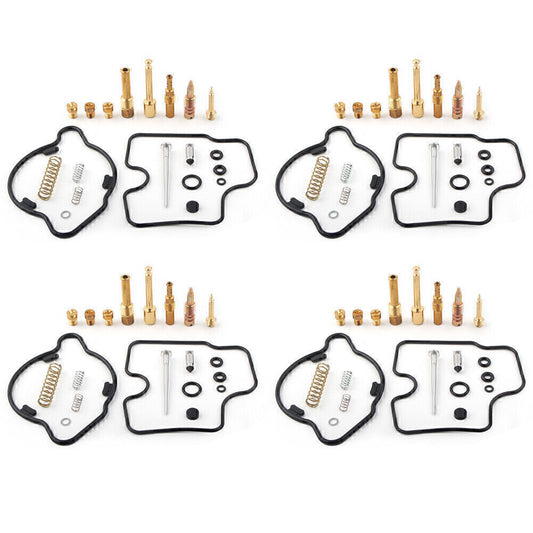 4 Sets Carburetor Rebuild Repair Kits Fit for Honda 1995-1998 1997 CBR600F3-CBR600