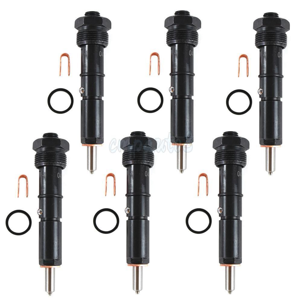 6PCS Fuel Injector For 300 Marine 12 Valve 5.9L 50HP 0432133864