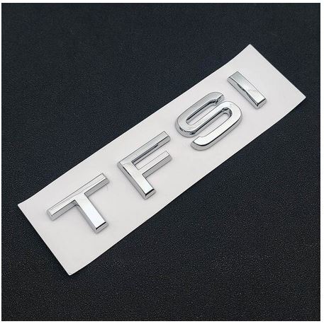 Suitable for Cadillac V car trunk badge/boot badge sticker logo, silver, 8cm x 2.5cm.