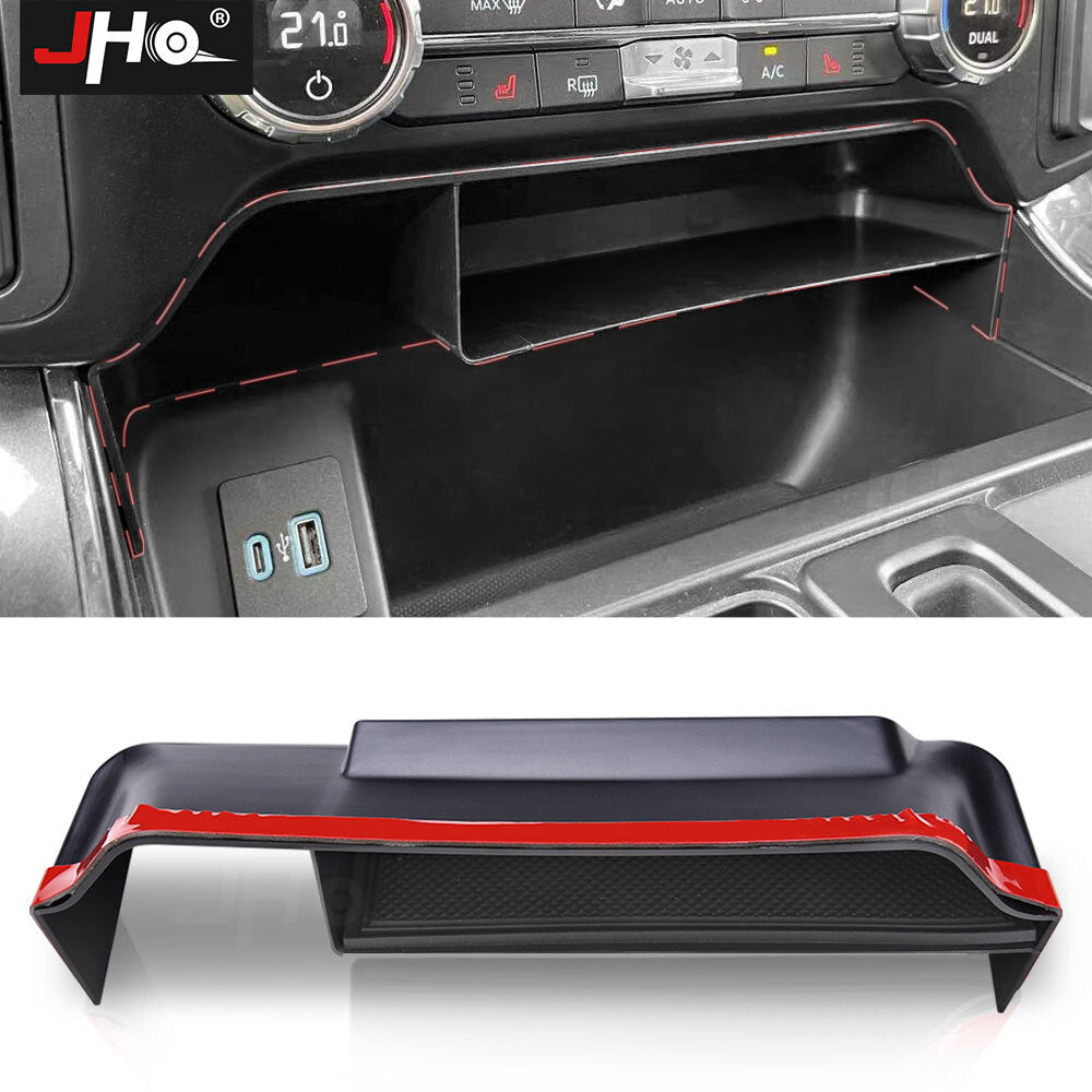 For 2021-2023 for Ford F150 Center Console Organizer Armrest Tray Storage Box