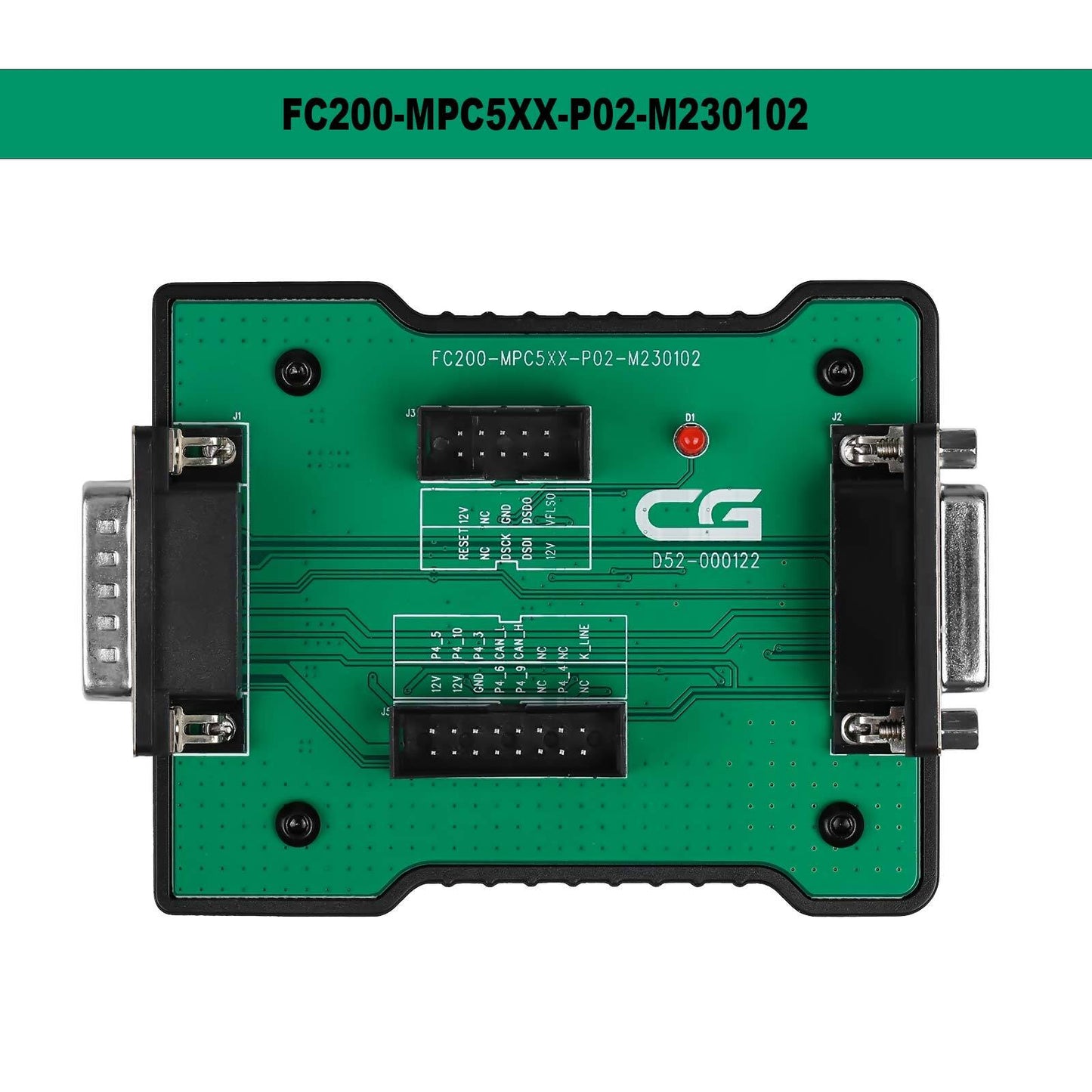 CG FC200-MPC5XX-P02-M230102 adapter for MPC5X series clone without opening Cover