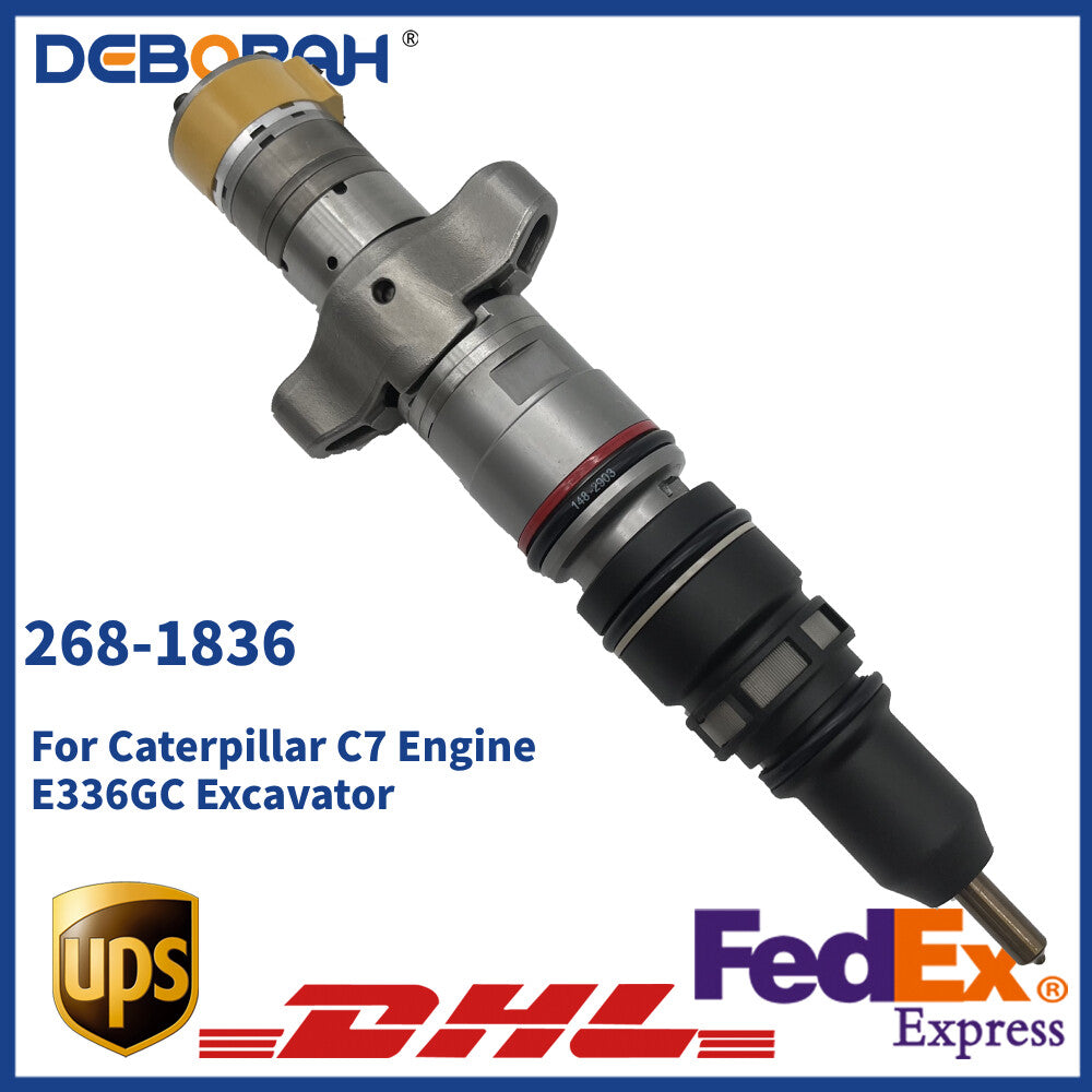 268-1836 New Fuel Injector 295-1412 For Caterpillar C7 Engine E336GC Excavator