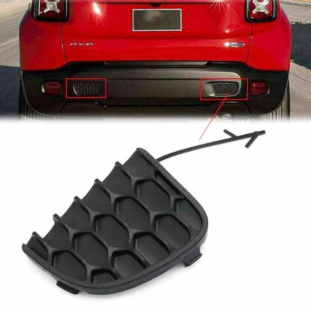 Rear Bumper Tow Hook Eye Cap Cover Fit for Jeep Renegade 2015-2020 5VW91LXHAA cl