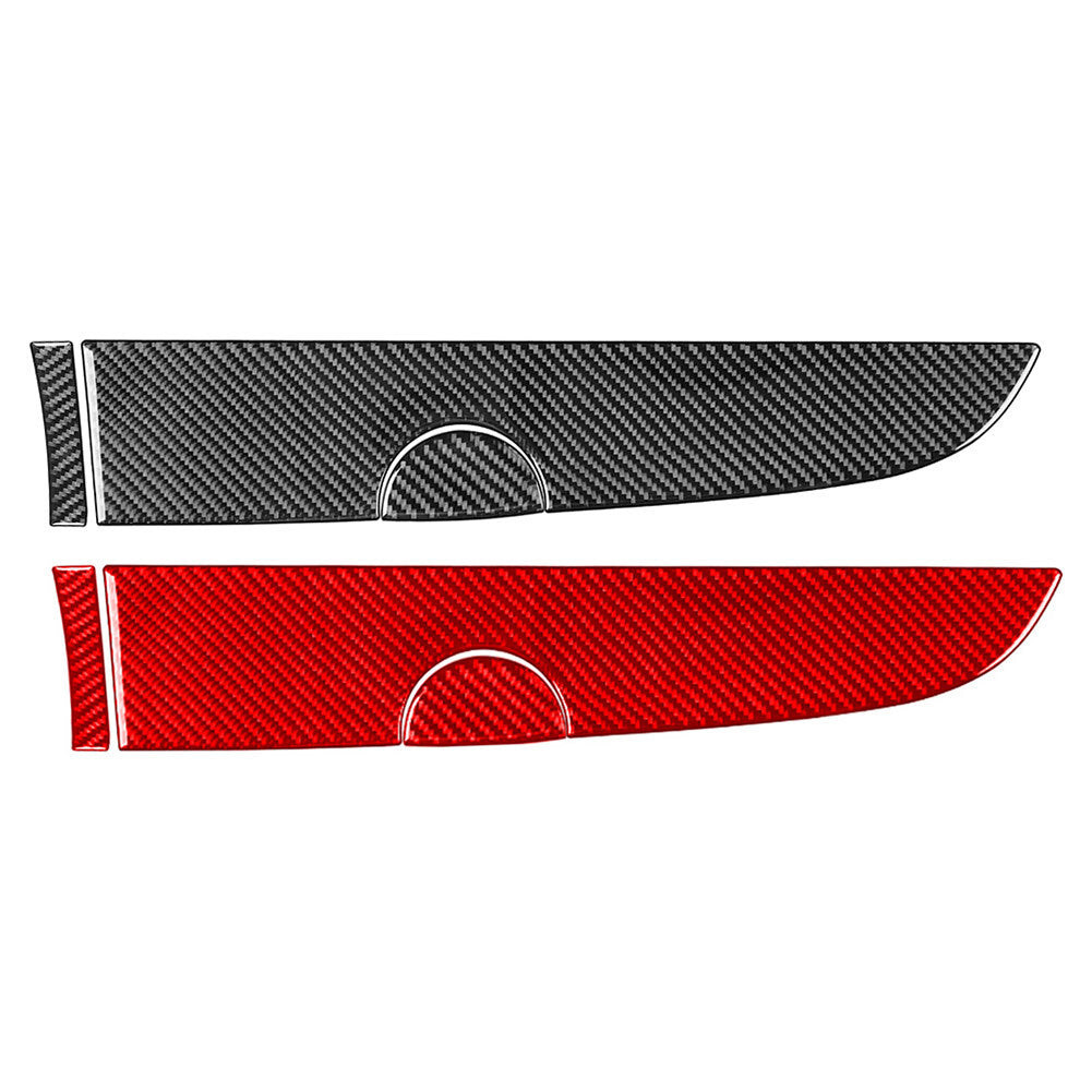 Carbon Fiber for Co -pilot Dashboard Panel Cover for Fiat 500 2012-2015